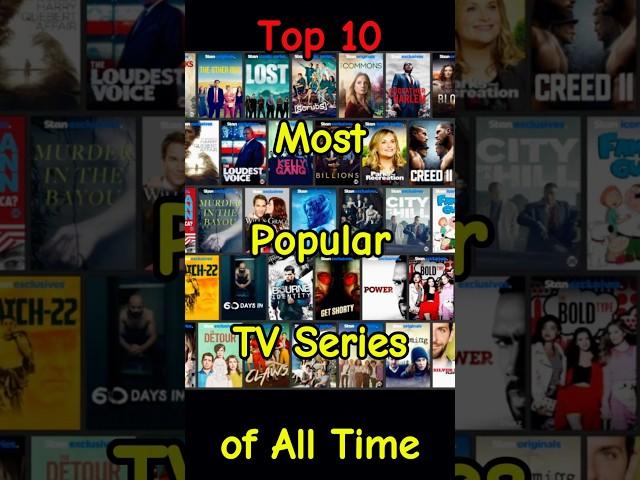 Top 10 Most Popular TV Series of All Time | Iconic TV Shows You Must Watch #top10 #tvseries