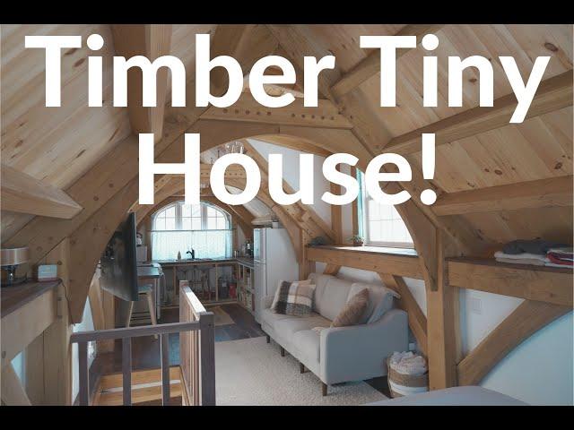 Timber Frame Tiny House - Second Floor Tour