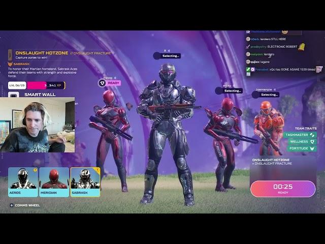 xQc Plays SPLITGATE 2 Tournament with Moxy & Mendo
