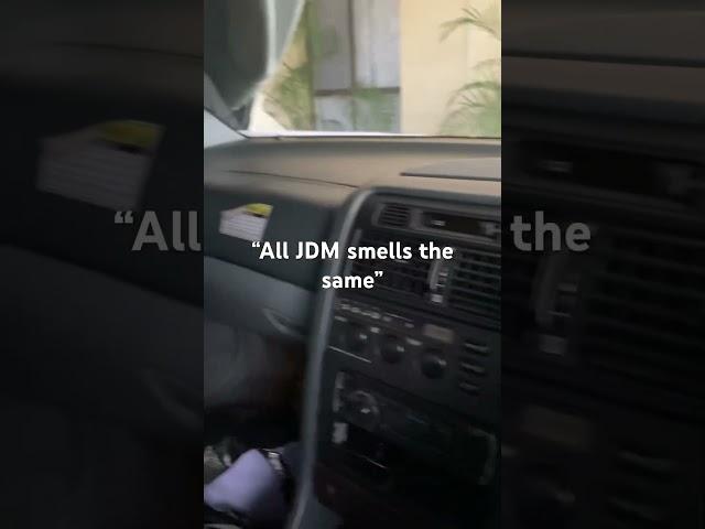 Is it just me or ALL JDM smells the same??? #shorts #jdm #japan #cars #toyota #jdms