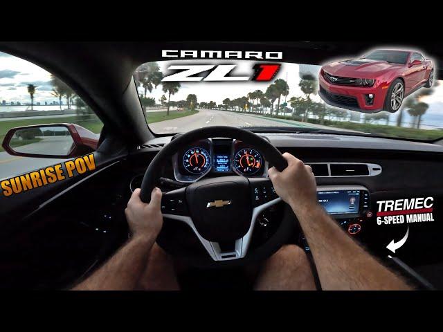 5th Gen Camaro ZL1 Chasing the Sunrise *EARLY MORNING POV* |  LOUD 5th Gen ZL1 POV Drive [4K]