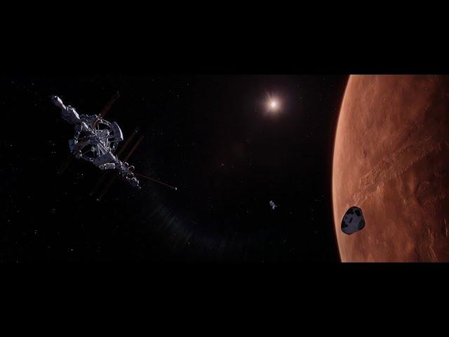 The Martian - No Time for caution (Interstellar) - Mark Watney Rescue Scene