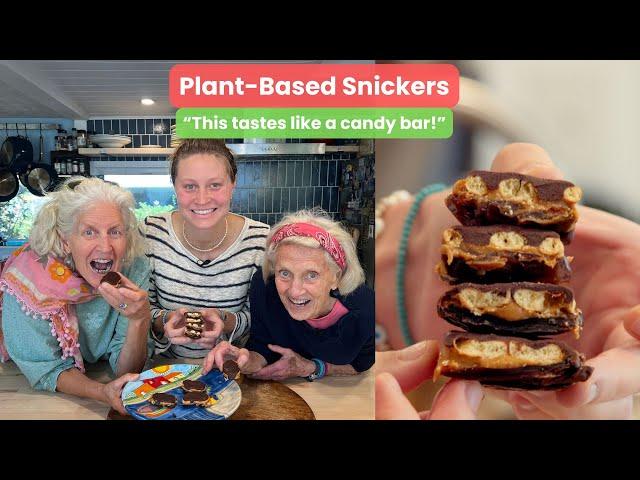 Plant-Based Snickers - "This tastes like a Candy Bar!"