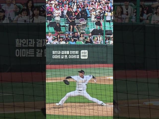 SSG랜더스 김광현 선수 투구