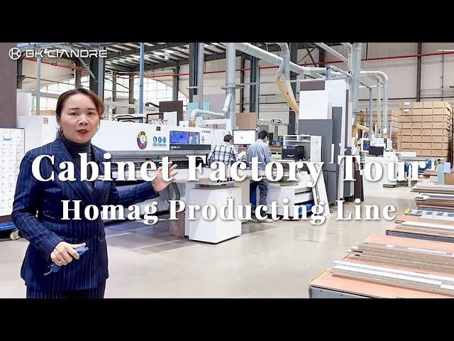 TOP Smart Kitchen Cabinet Factory by BK Ciandre | Factory Tour | Chinese Cabinet Manufacturer