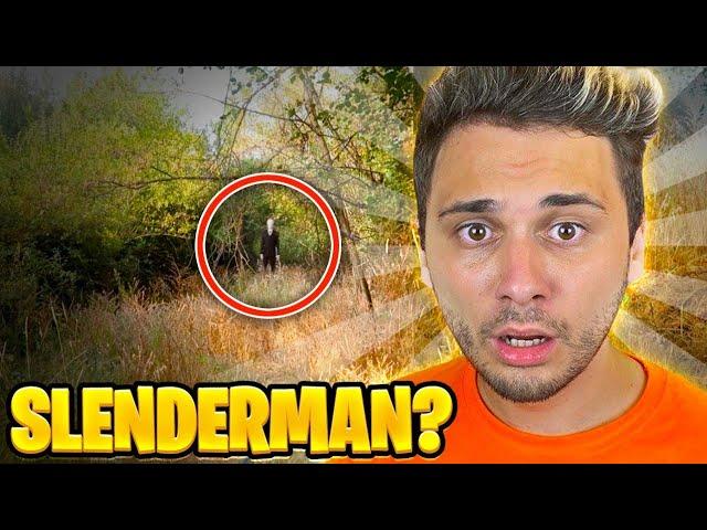 QUALCUNO è NASCOSTO nella FORESTA SEGRETA della VILLA degli YOUTUBERS (SLENDERMAN)