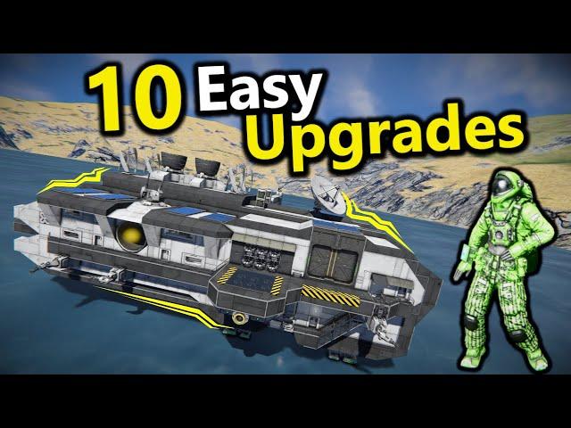 10 of My Favorite Upgrades: Space Engineers Tutorial