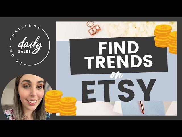 How to find trending products on Etsy  How to sell digital products, Canva templates & printables