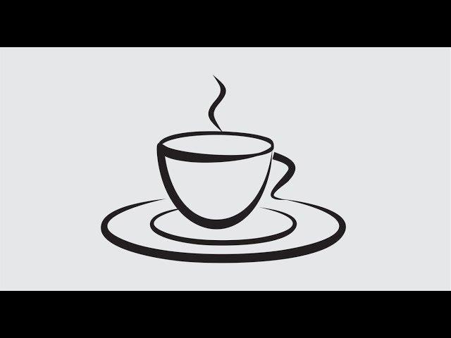 Coffee Logo Designing in Corel Draw