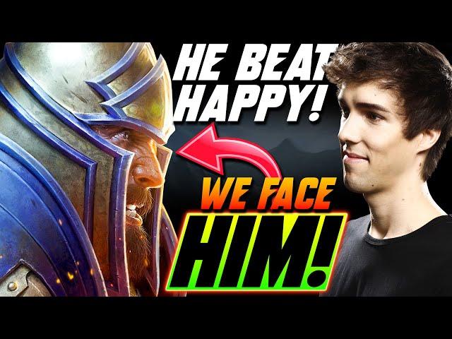 This guy beat the WORLD'S BEST PLAYER... We face HIM! - WC3 - Grubby