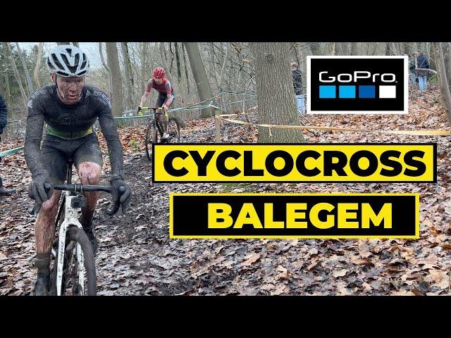 CYCLOCROSS RACE @ BALEGEM - GoPro hero BIKE FOOTAGE - Matteo Declercq