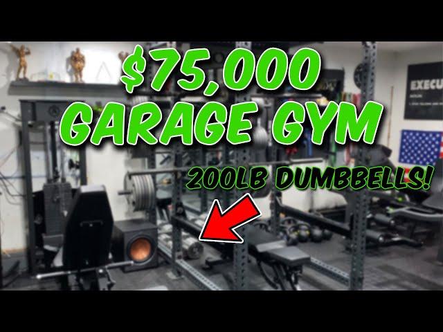 DREAM Garage Gym? | $75000 Ultimate Home Gym Tour | MUST SEE! | Arsenal Strength, Prime, Rogue