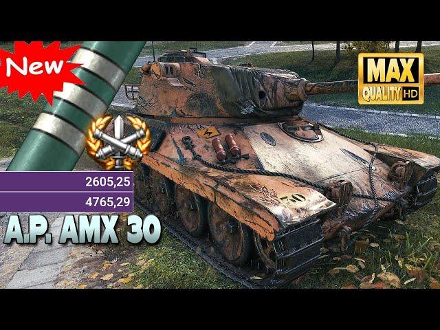 A.P. AMX 30: New and already 3. MoE - World of Tanks