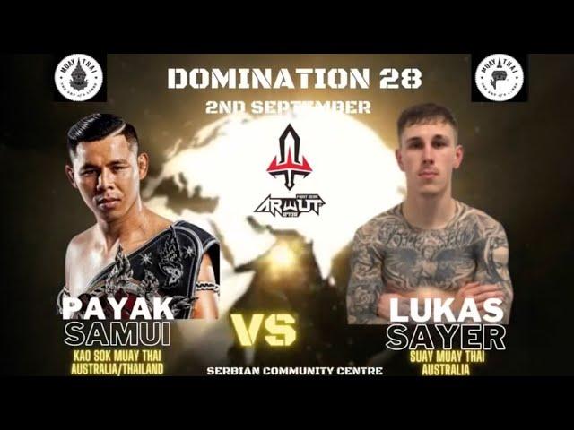 Payak Samui Vs Lukas Sayer (2) - Domination Muay Thai 28