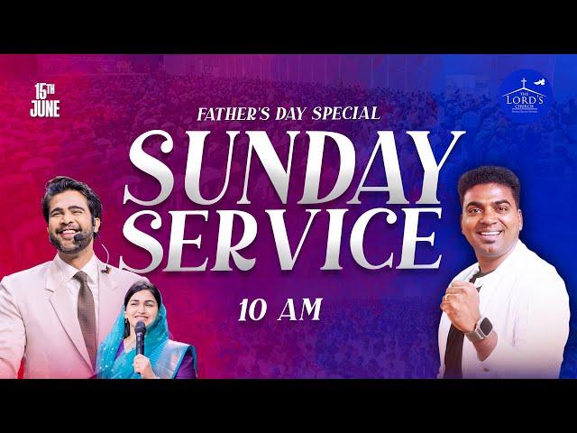Sunday Second Service || 15th June 2025 || Raj Prakash Paul || Jessy Paul || Benny Joshua