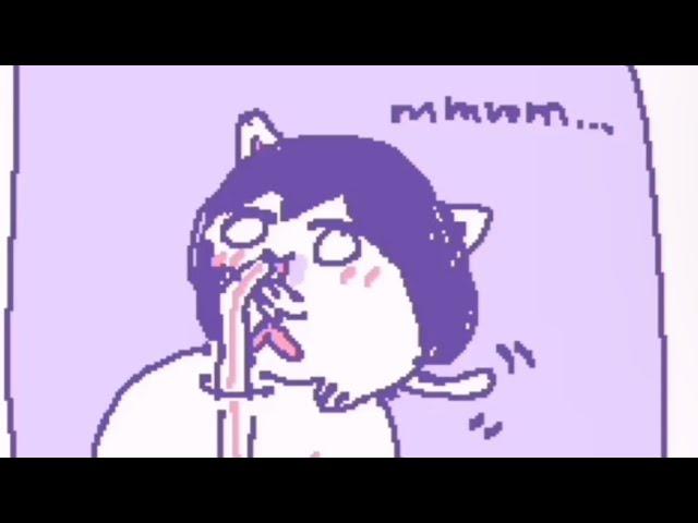 Mari tries the Grimace Shake… | Omori Edition