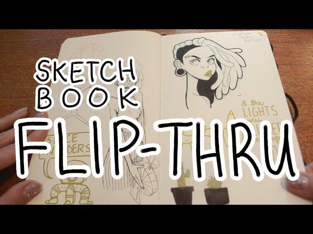 Sketchbook Flip-Thru: January to August 2016 | Art by Tuna