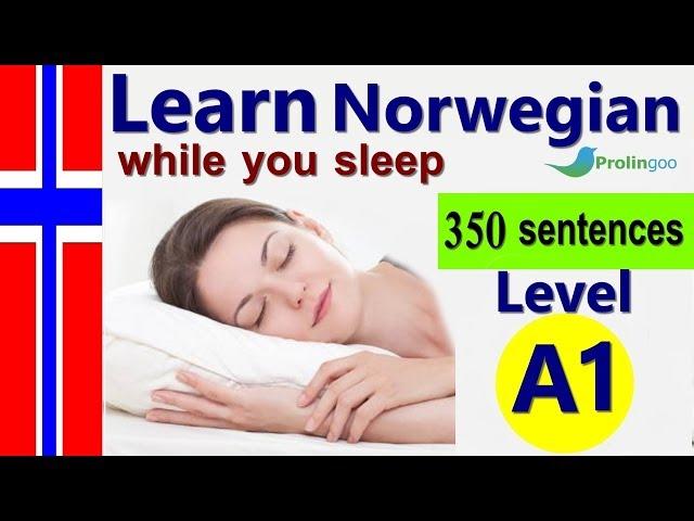 Learn Norwegian While You Sleep | Most Important Norwegian Phrases and Words