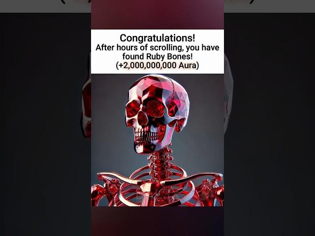 RUBY BONES AURA ️