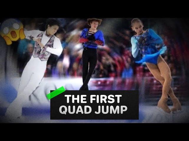 The First Skaters to Successfuly Land a Quad Jump.  Hanyu, Malinin, Trusova, Shoma Uno