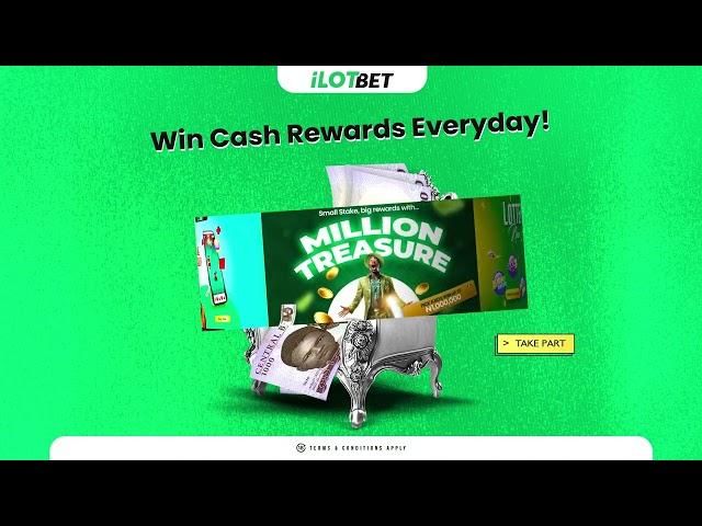 Win Cash Rewards Every Day on iLOT BET | Join Now and Start Winning!