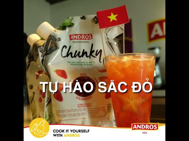 Pride of Vietnamese Red - Let's cheer Vietnam National Team with this drink | ANDROS ASIA