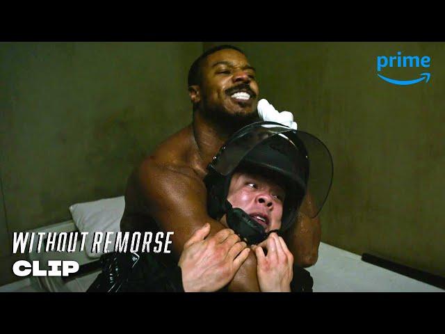 Michael B. Jordan's Prison Fight Scene | Without Remorse | Prime Video