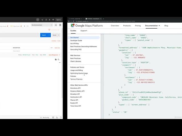 17. Using Google's Geocoding API to Convert an Address Into Coordinates #education #programmer