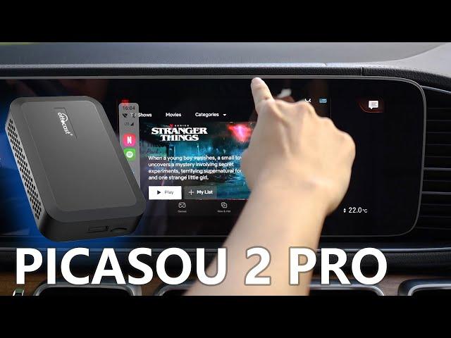 Use all phone APPs on your car screen via Ottocast PICASOU 2 Pro CarPlay Ai Box