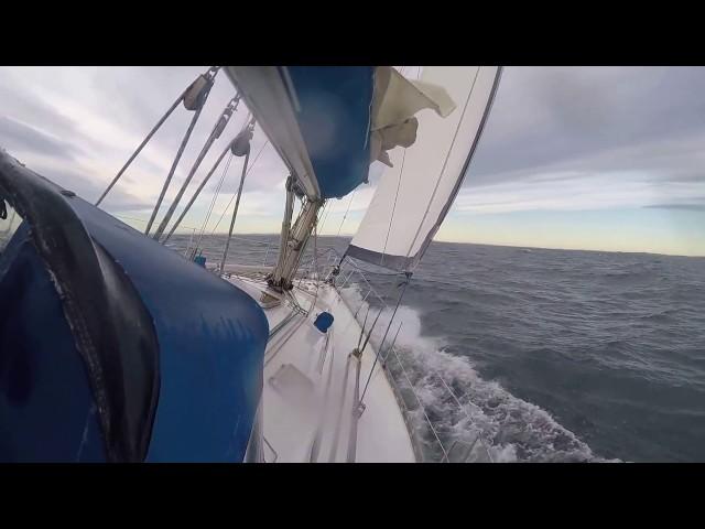 Just some offshore sailing 20.01.17 , first 42 Winter sailing Norway South East