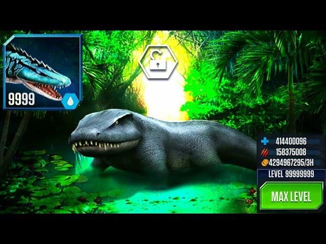 UNLOCK MAX LEVEL 999 LABYRINTHOSAURUS (JURASSIC WORLD).