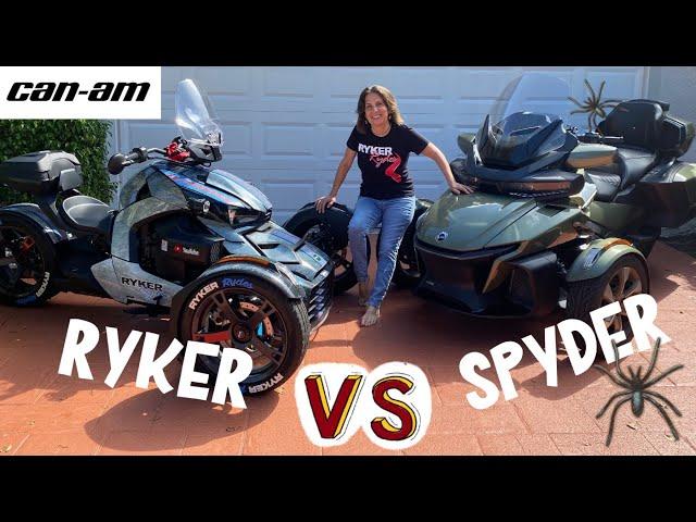 Ryker VS Spyder RT (Sea to Sky)