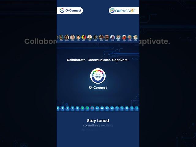 #ONPASSIVE O-CONNECT IS THE BEST WEB CONFERENCING SOFTWARE