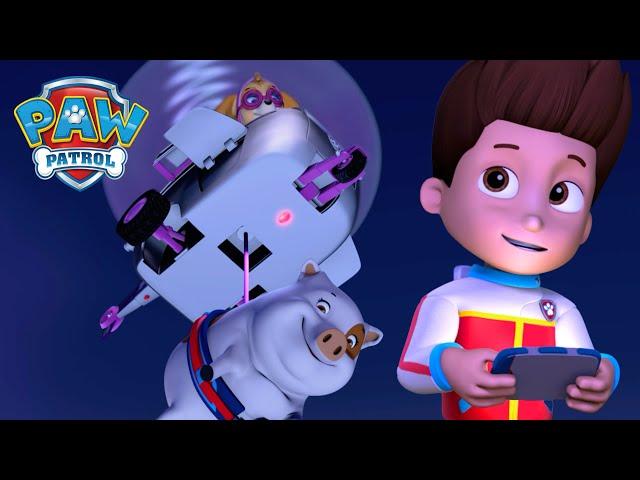 Скай спасява прасето на фермера Ал от страшна буря! - PAW Patrol Bulgarian - карикатури за деца