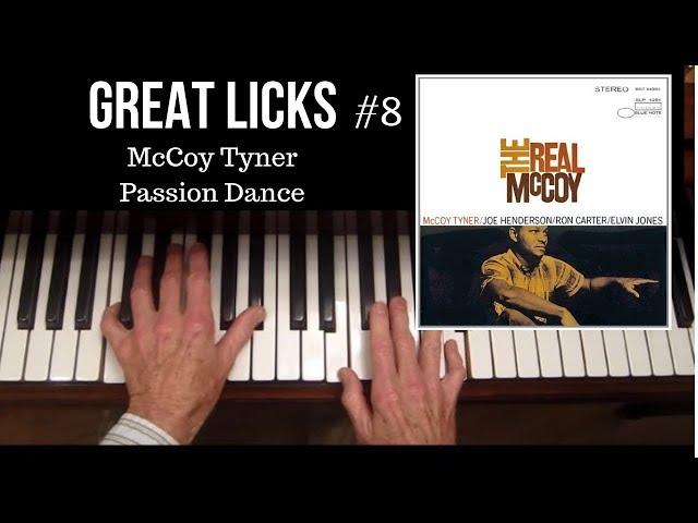 Best Licks #8- McCoy Tyner- Passion Dance- ADVANCED CONCEPTS TUTORIAL