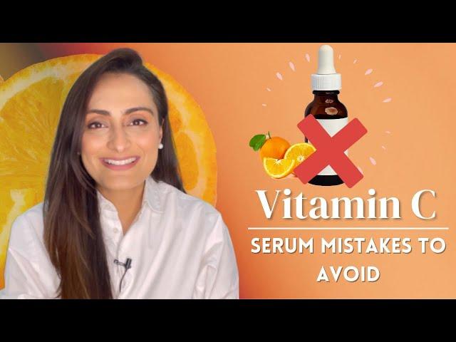 Dont make these Vitamin C serum mistakes | हिंदी | Best way to use vitamin C