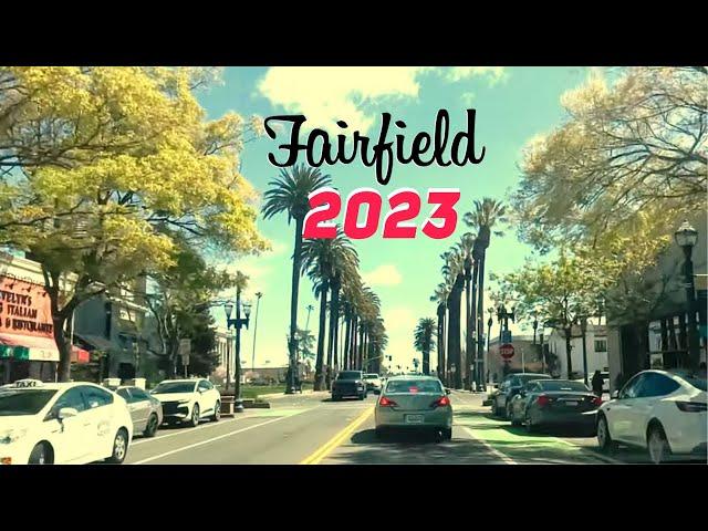 Fairfield California | Driving Downtown | Hoods