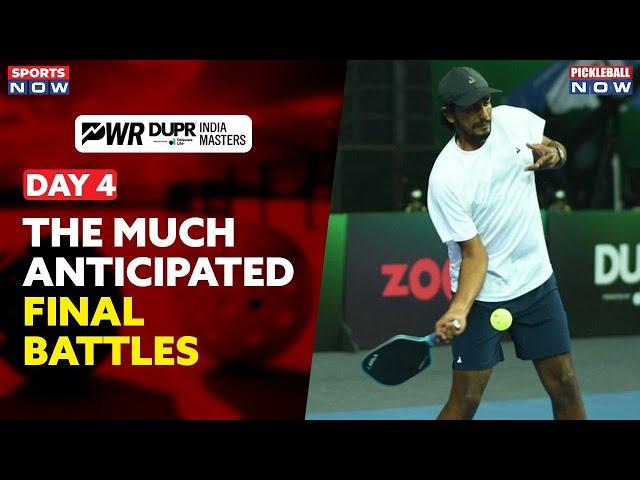 Watch Live: Exciting Day 4 Matchups at PWR DUPR India Masters 2024 | Final Showdown