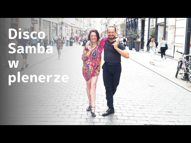 Kroki do tańca #2 Choreografia Disco Samby na tle krakowskich zabytków.