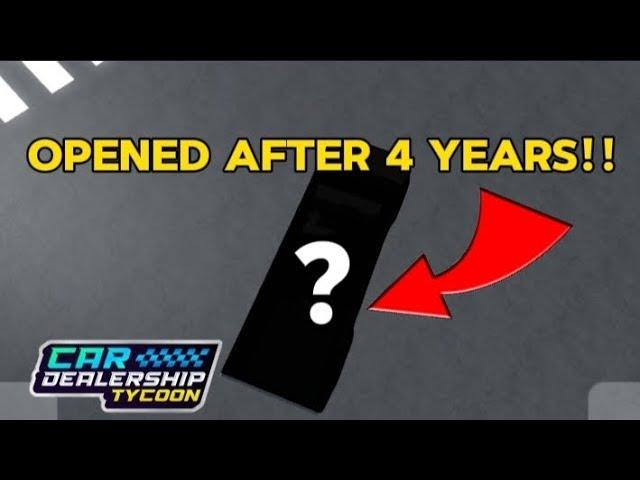 THIS PART GOT OPENED AGAIN AFTER 4 YEARS IN Car Dealership tycoon!!! | Mird CDT