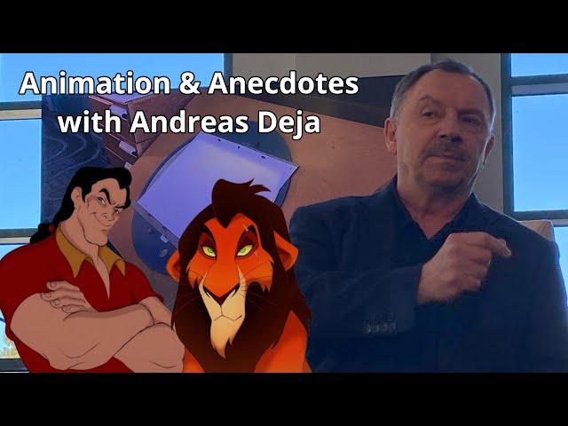 Gaston & Scar Animation Demo & Stories with Disney Legend Andreas Deja | CTN Expo 2024