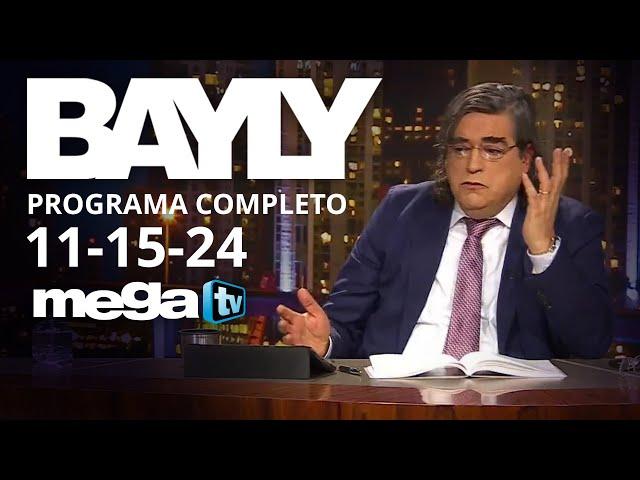 BAYLY EN VIVO Programa Completo 11-15-2024