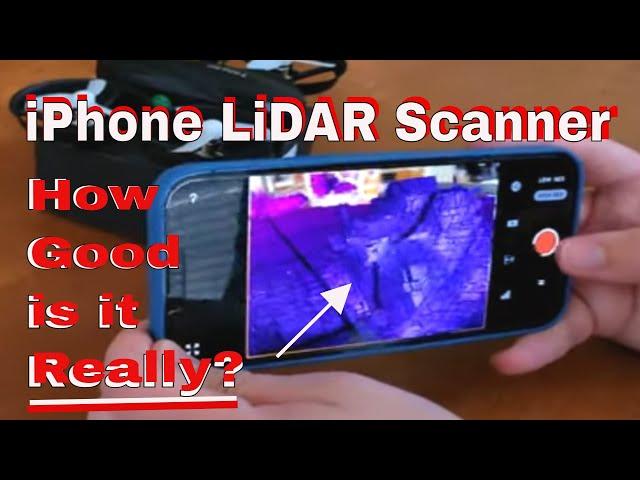 LiDAR 3D Scanner (iPhone 12 & 13 Pro/Pro Max) How well does it work?