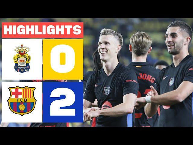 UD LAS PALMAS 0 - 2 FC BARCELONA I HIGHLIGHTS LALIGA EA SPORTS