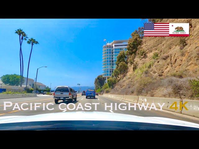 A Glimpse of the Pacific Coast Highway - Scenic Drive 4k (Santa Monica-Malibu)