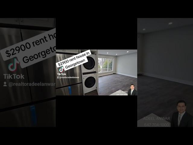 house for rent in Georgetown #realtor #trending #video #toronto #Brampton #viral #shorts #tiktok