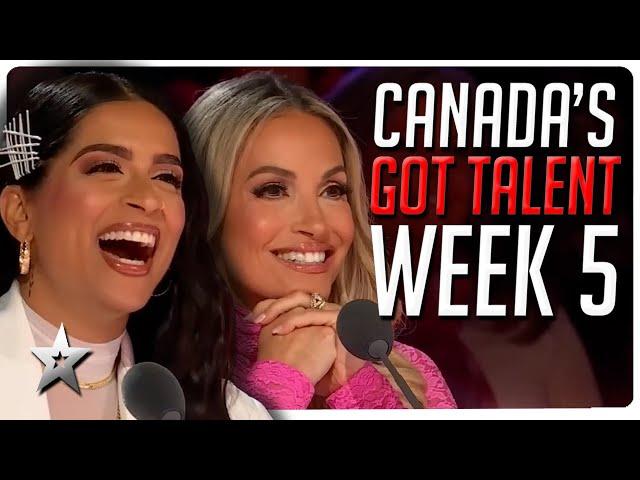 Canada's Got Talent 2024 - Week 5 ALL AUDITIONS!