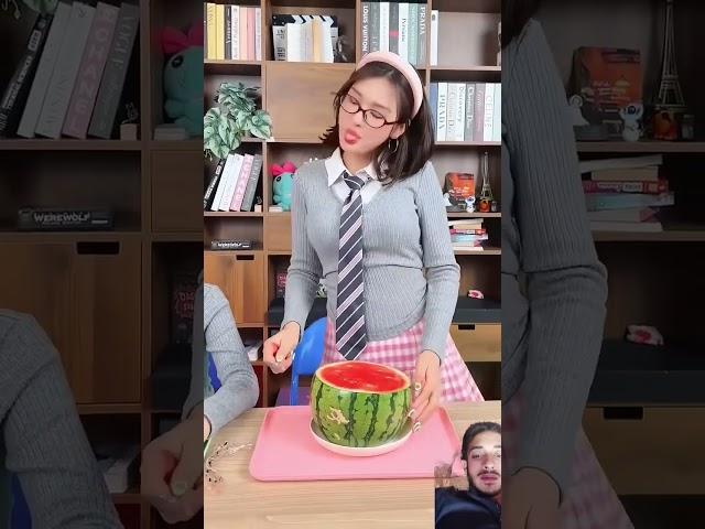 she doesn't like eating watermelon with seeds_and the ending .....