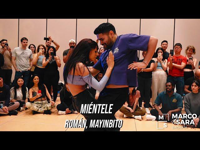 Román, Mayinbito - Miéntele Bachata / MARCO Y SARA  BAILANDO EN TORONTO SALSA Y BACHATA FEST. 2024