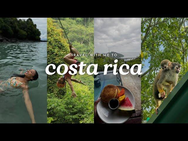 FIRST TIME IN COSTA RICA: MANUEL ANTONIO ADVENTURES, BEACHES, WILDLIFE, CATAMARAN TOUR & MORE